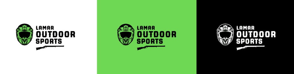 Lamar Outdoor Sports Kawasaki Green Logo 2