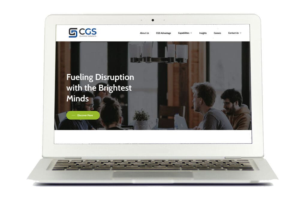 Site Speed Optimization - CGS-IT website.