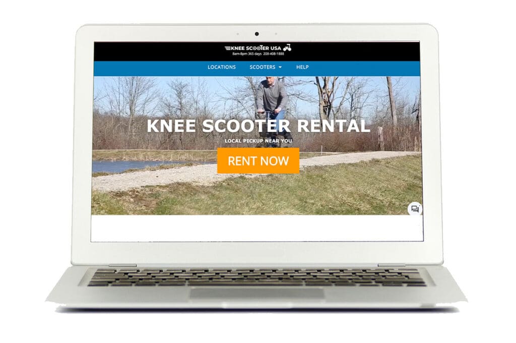 Site Speed Optimization - Knee Scooter USA website