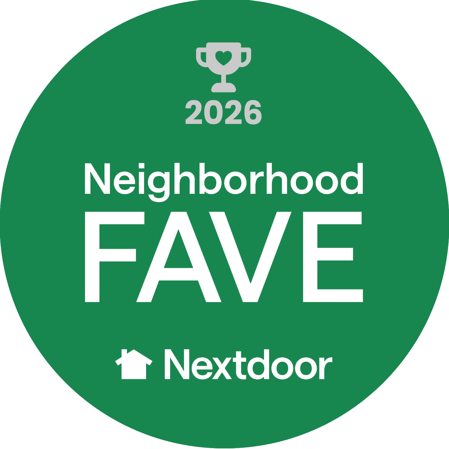 Neighborhood FAVE - Nextdoor 2026
